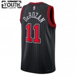 Chicago Bulls Trikot Demar Derozan 11 Jordan 2022-23 Statement Edition Schwarz Swingman - Kinder